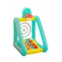Bestway Perfect Aim Gioco da giardino gonfiabile 3 in 1, Centro giochi gonfiabile, 5 anno/i, Polivinilcloruro (PVC), Multicolore
