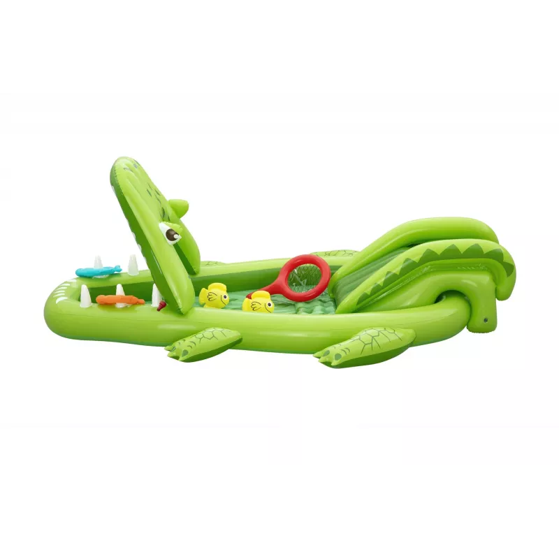 Bestway Later Gator Parco acquatico e piscina gonfiabile per bambini 2,34 m x 1,63 m x 87 cm