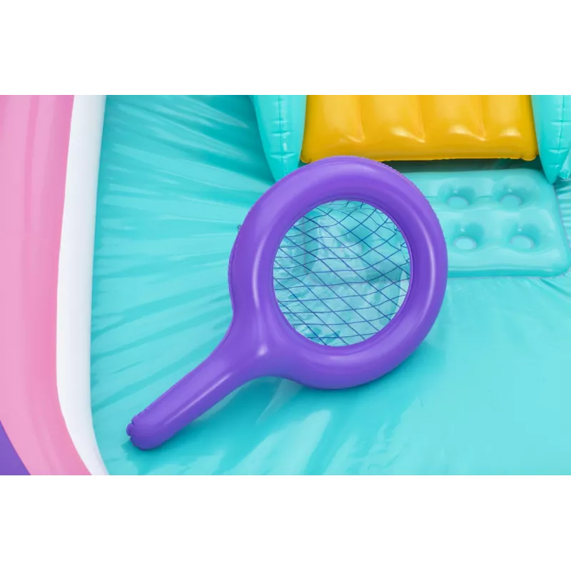 Bestway Butterfly Wonder Centro giochi d'acqua e piscina gonfiabile per bambini 1,80 m x 1,80 m x 1,17 m