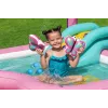 Bestway Butterfly Wonder Centro giochi d'acqua e piscina gonfiabile per bambini 1,80 m x 1,80 m x 1,17 m