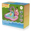 Bestway Butterfly Wonder Centro giochi d'acqua e piscina gonfiabile per bambini 1,80 m x 1,80 m x 1,17 m