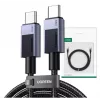 Ugreen 45068 Cavo USB 2 m USB C 0,48 Gbit/s 240 W Nero, Grigio