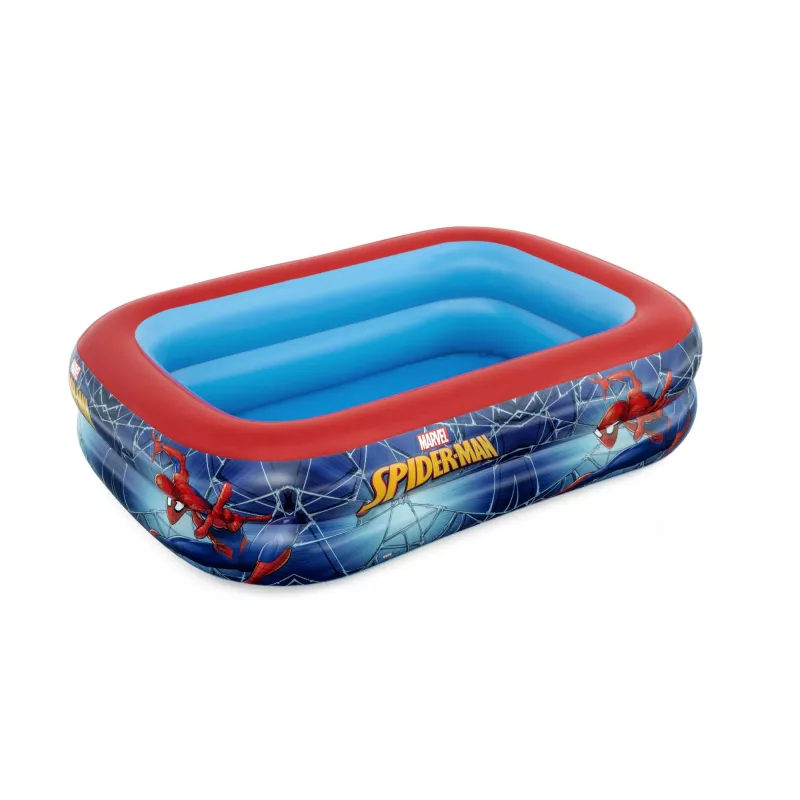 Bestway Piscina gioco, Piscina gonfiabile, 450 L, Rettangolare, 6 anno/i, Spider-Man, Vinile