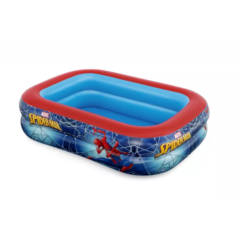 Bestway Piscina gioco, Piscina gonfiabile, 450 L, Rettangolare, 6 anno/i, Spider-Man, Vinile