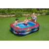 Bestway Piscina gioco, Piscina gonfiabile, 450 L, Rettangolare, 6 anno/i, Spider-Man, Vinile