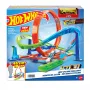 Hot Wheels Action Loop Cyclone Challenge Set pista con auto giocattolo in scala 1:64, facile da riporre