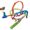 Hot Wheels Action Loop Cyclone Challenge Set pista con auto giocattolo in scala 1:64, facile da riporre
