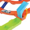 Hot Wheels Action Loop Cyclone Challenge Set pista con auto giocattolo in scala 1:64, facile da riporre