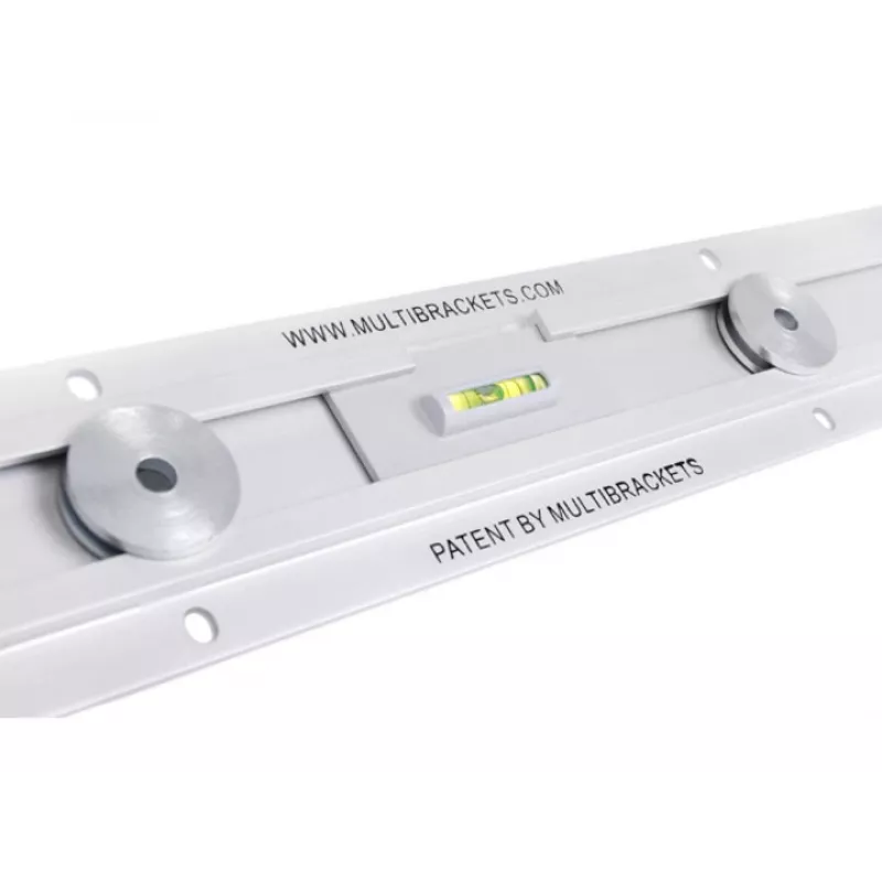 Multibrackets M Universal Wallmount Super slim Small argento, 66 cm (26