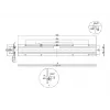 Multibrackets M Universal Wallmount Super slim Small argento, 66 cm (26