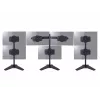 Multibrackets M Desktopmount Single / Dual / Triple Stand morsetto da tavolo