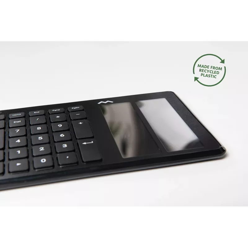 Tastiera Mousetrapper Type QWERTY Nordic USB-A + Bluetooth, full-size (100%), con filo e senza fili, USB + Bluetooth, nero