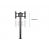 Multibrackets M Display Stand 180 Single nero con montaggio a pavimento
