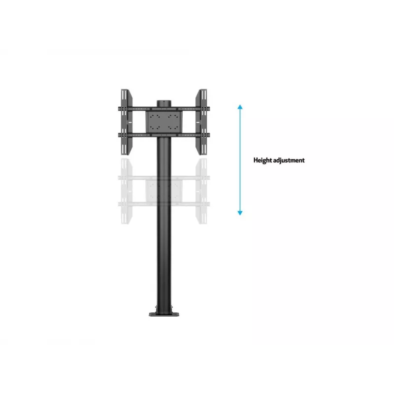 Multibrackets M Display Stand 180 Single nero con montaggio a pavimento