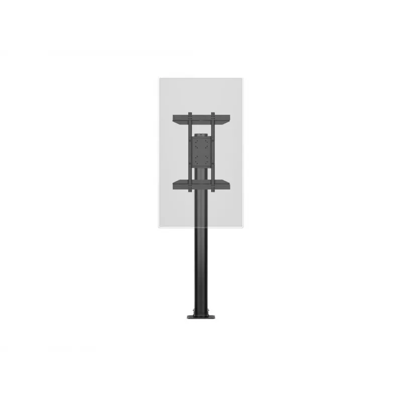 Multibrackets M Display Stand 180 Single nero con montaggio a pavimento