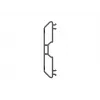 Multibrackets M Pro Series - Clip per gestione cavi confezione da 6, clip per gestione cavi, nero, plastica, 100 g, 90 mm, 30 mm