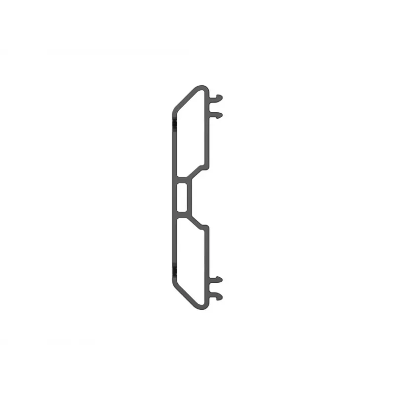 Multibrackets M Pro Series - Clip per gestione cavi confezione da 6, clip per gestione cavi, nero, plastica, 100 g, 90 mm, 30 mm