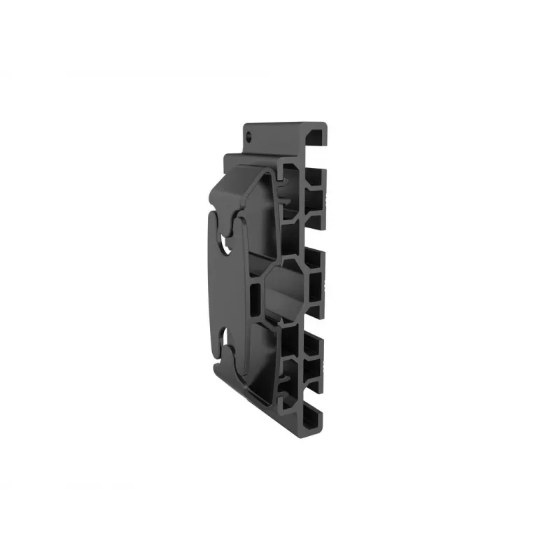 Multibrackets M Pro Series - Clip per gestione cavi confezione da 6, clip per gestione cavi, nero, plastica, 100 g, 90 mm, 30 mm