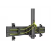 Multibrackets M Pro Series - Clip per gestione cavi confezione da 6, clip per gestione cavi, nero, plastica, 100 g, 90 mm, 30 mm