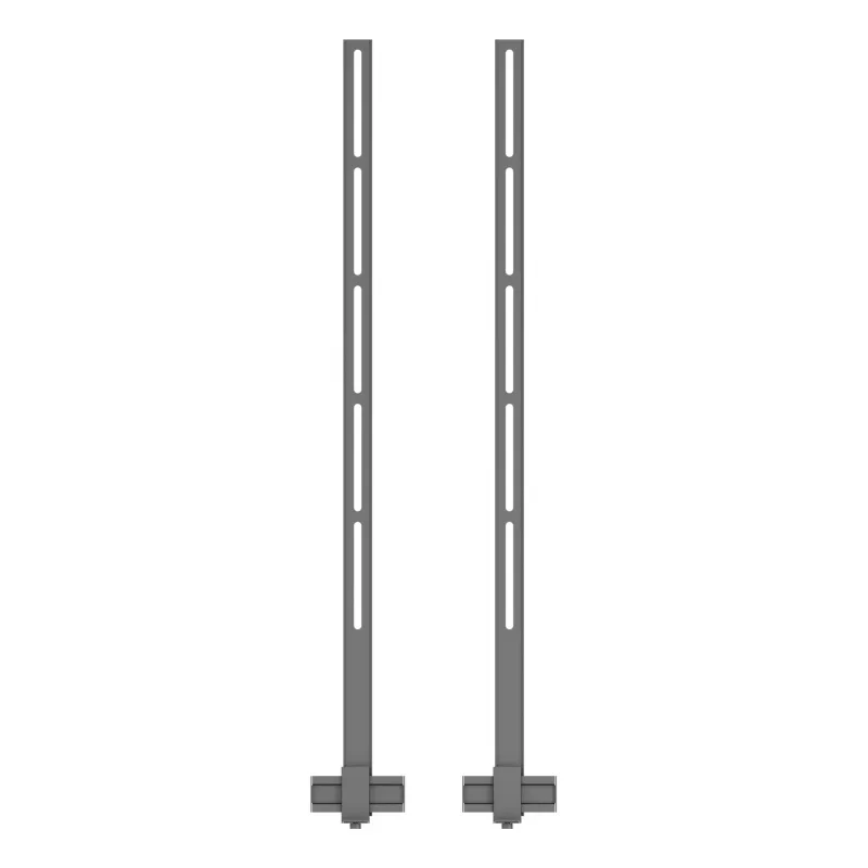 Multibrackets M Pro Series - Supporto soundbar XL, nero, acciaio, 15 kg, 165,1 cm (65
