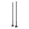 Multibrackets M Pro Series - Supporto soundbar XL, nero, acciaio, 15 kg, 165,1 cm (65