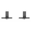 Multibrackets M Pro Series - Supporto soundbar XL, nero, acciaio, 15 kg, 165,1 cm (65