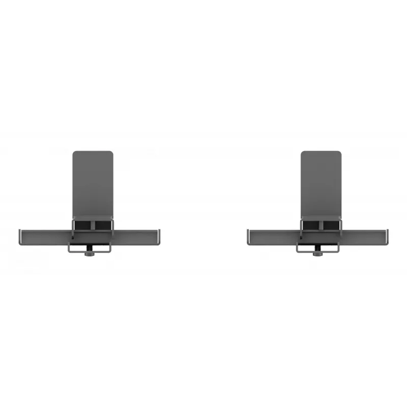 Multibrackets M Pro Series - Supporto soundbar XL, nero, acciaio, 15 kg, 165,1 cm (65