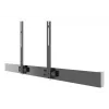 Multibrackets M Pro Series - Supporto soundbar XL, nero, acciaio, 15 kg, 165,1 cm (65