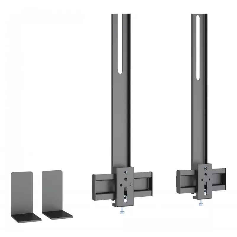 Multibrackets M Pro Series - Supporto soundbar XL, nero, acciaio, 15 kg, 165,1 cm (65