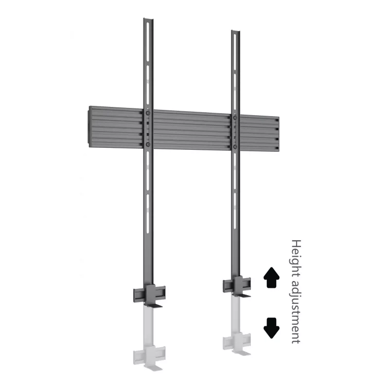 Multibrackets M Pro Series - Supporto soundbar XL, nero, acciaio, 15 kg, 165,1 cm (65