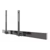 Multibrackets M Pro Series - Supporto soundbar XL, nero, acciaio, 15 kg, 165,1 cm (65