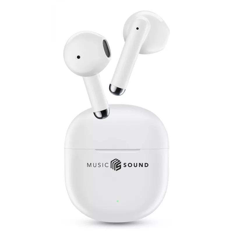 Music Sound Breeze Auricolari Bluetooth in-ear in stile capsula con custodia colorata
