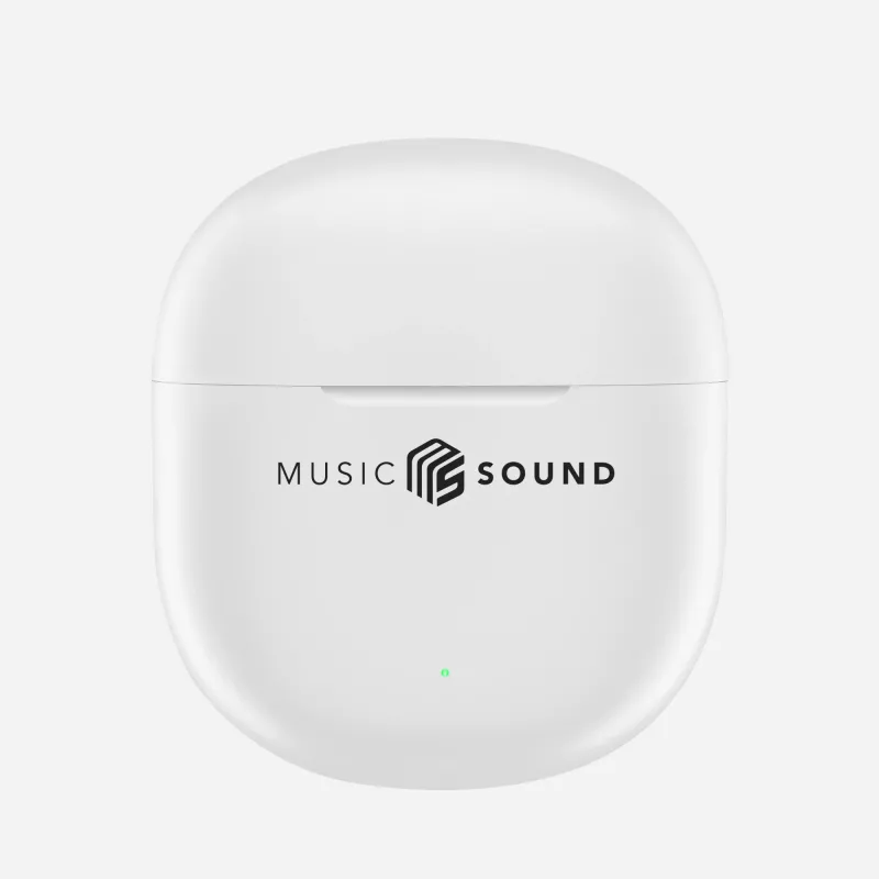 Music Sound Breeze Auricolari Bluetooth in-ear in stile capsula con custodia colorata