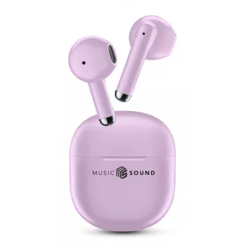 Music Sound Breeze Auricolari Bluetooth a capsula con custodia colorata