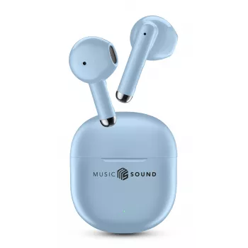 Music Sound Breeze Auricolari in-ear in stile capsula con custodia colorata