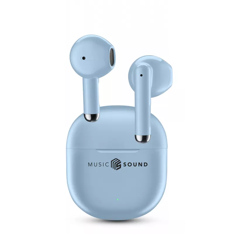 Music Sound Breeze Auricolari in-ear in stile capsula con custodia colorata