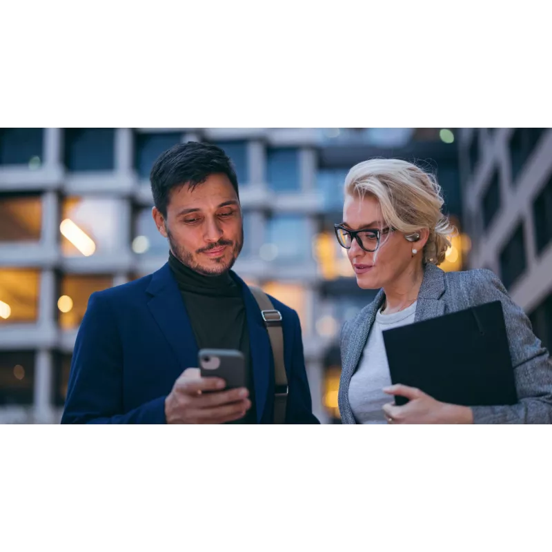 Cellularline Nebit – TWS Translator NEBIT TWS Auricolari con funzione di traduzione in tempo reale