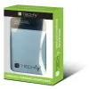 Techly I-CHARGE-10LCDBL Powerbank Litio-polimero (LiPo) 10000 mAh Ricarica wireless Blu