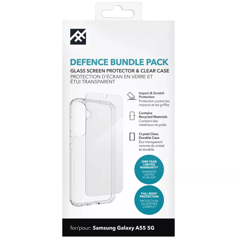 IFROGZ Defence Glass (Bundle) Custodia per cellulare 16,8 cm (6,6
