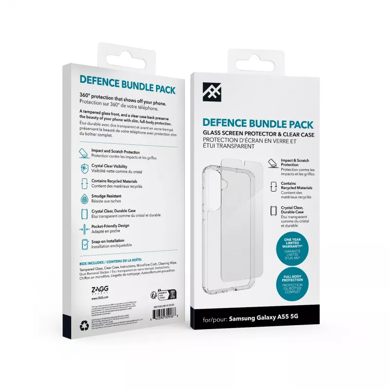 IFROGZ Defence Glass (Bundle) Custodia per cellulare 16,8 cm (6,6