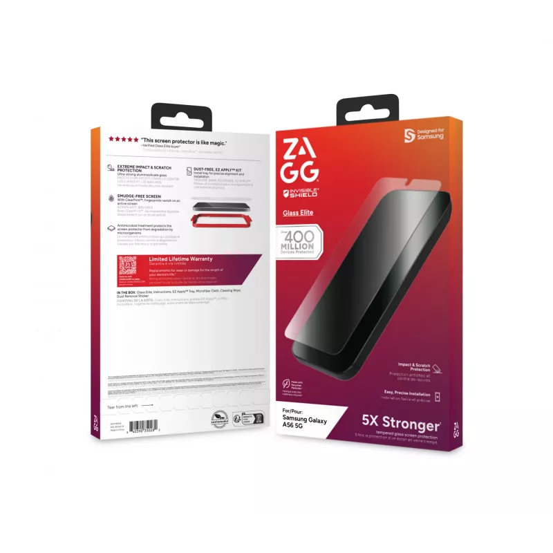 InvisibleShield Glass Elite Pellicola protettiva per display per Galaxy A56 5G