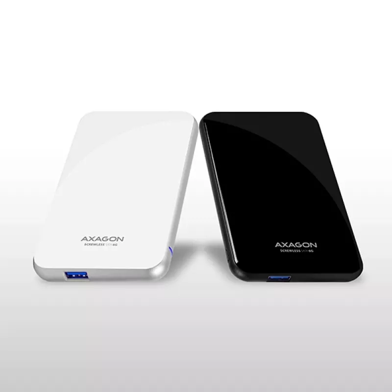 AXAGON EE25-S6B - case HDD / SSD - 2,5 pollici - SATA - Serial ATA II - Serial ATA III - 5 Gbit/s - connettività USB - nero