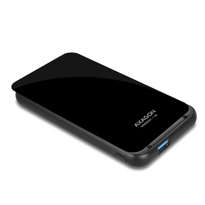 AXAGON EE25-S6B - case HDD / SSD - 2,5 pollici - SATA - Serial ATA II - Serial ATA III - 5 Gbit/s - connettività USB - nero