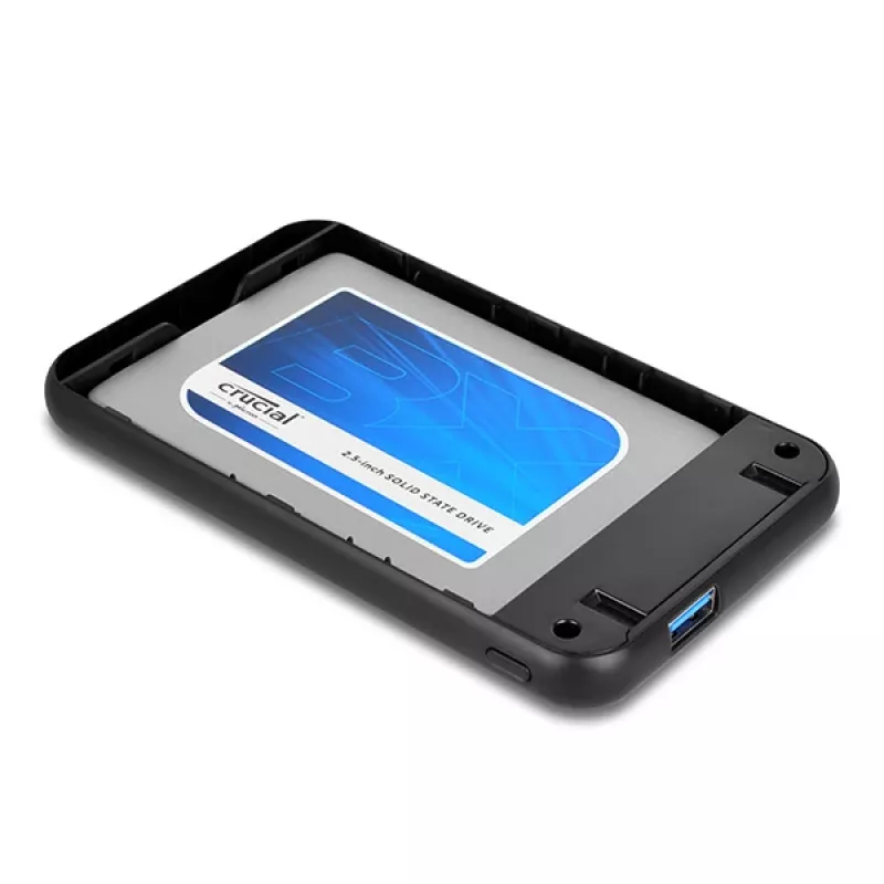 AXAGON EE25-S6B - case HDD / SSD - 2,5 pollici - SATA - Serial ATA II - Serial ATA III - 5 Gbit/s - connettività USB - nero