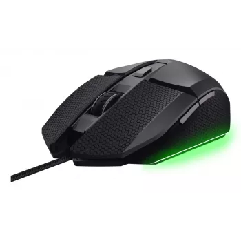 Trust GXT121 FELOX+ mouse gaming per destrimani USB Type-A ottico 10000 DPI