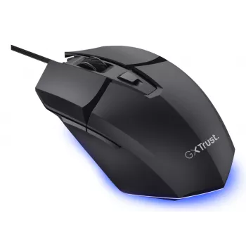 Trust GXT121 FELOX+ mouse gaming per destrimani USB Type-A ottico 10000 DPI