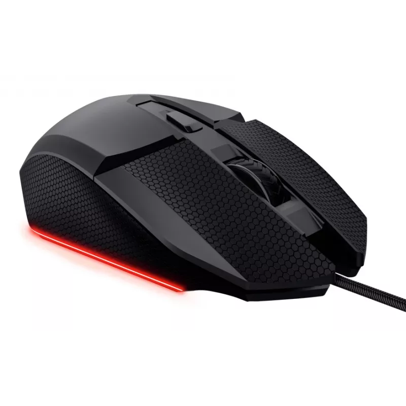 Trust GXT121 FELOX+ mouse gaming per destrimani USB Type-A ottico 10000 DPI