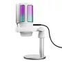 Trust GXT 238W Auron microfono per podcast grigio, bianco