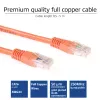 ACT arancione cavo patch U/UTP CAT6 con connettori RJ45 da 1 metro