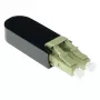 ACT adattatore loopback in fibra ottica LC multimodale 850 nm, LC, nero, RoHS, -40 - 75 °C, 40 x 12,4 x 8,6 mm, 40 mm